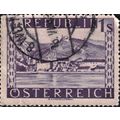 AUSTRIA, Landscape, violet 1947, 1 schilling