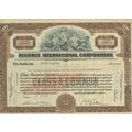 Reliance International Corporation 1 Share 1932...