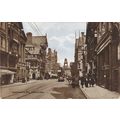 Standard size printed postcard Eastgate Street ...