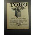 1957 Toro Tilt-Arbor Saw Advertisement - Toro $129.50.. the best you can buy