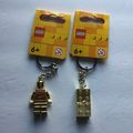 NEW Lego Gold Colored Minifigure & Lego Brick K...