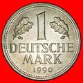 ⰆNOT COMMUNIST 1950-2001:GERMANY★1 MARK 1990A P...