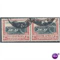 South Africa 1928 SG35 3d Black & Red Fine.Used...