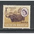 SouthernRhodesia.SG93 1d Buffalo.Fine Used.Jan15b