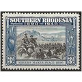 Southern Rhodesia 1940 SG57 3d Black & Blue Mou...
