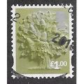 ENGLAND £1.00 'ENGLISH OAK' (EN35) FINE USED (E...