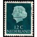 Netherlands 1954 Queen Juliana 12c Used Stamp