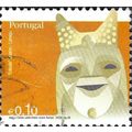 PORTUGAL, Entrudim mask, Lazarim, Lamego, orang...