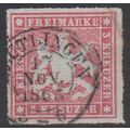 Mi: 231 used 1865 Wuerttemberg Cat € 5