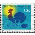 USA, BIRD, Weathercock, blue 1998, H rate