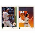 Two 1989 Upper Deck Cal Ripken cards- 467, 682 ...