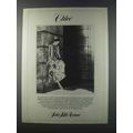 1981 Saks Fifth Avenue Ad - Chloe K. Lagerfeld Fashion