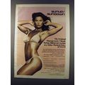 1981 Sunup / Sundown Original Classic String Bikini Ad