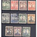 Southern Rhodesia 1937 - KGV1 collection x 11 -...
