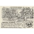 R.Wadmire Route 66 Lincoln Illinois Postcard po...