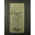 1913 Bissell's Carpet Sweeper Ad - No tiresome ...