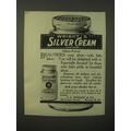 1913 Wright's Silver Cream Advertisement