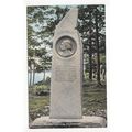 John Ruskin Memorial Friar's Crag Cumbria Postc...