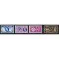 GREAT BRITAIN 1949 UPU SG 499 / 502 SET 4 VALS ...