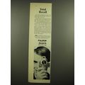 1968 Fujica Single-8 Reflex Zoom P-300 Movie Camera Ad - Total Recall
