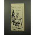1950 Black Horse Ale Ad - imported for your pleasure