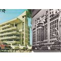 Romania Bucharest Hotel & Calimani 2x Postcard s