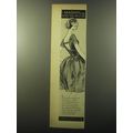 1960 I. Magnin & Co. Dress Advertisement - Fall Fashion news