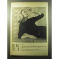 1960 Bonwit Teller Pringle Black Safari Pullover Ad - The Black Safari