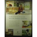 1960 Bell Telephone System Ad - To make your lovely home still more livable