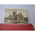 HEREFORD CATHEDRAL from N.W., unused vintage po...