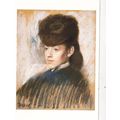 Edgar Degas Mile Malo Postcard unused VGC