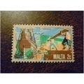 Malta 1981 History of Maltese Industry Ship Bui...