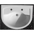 Shires Aspen 58cm 2 Tap Hole semi-recessed Basi...