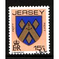 1981-88 Definitives, Jersey Family Crests, 15p ...