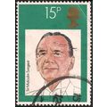 GB, Sir Malcolm Sargent, green 1980, 15p, #2