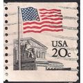 USA, Flag over Supreme Court, white 1981, 20c, #2