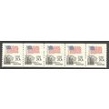 1895a 20c U.S. Flag Fine MNH SG PNC 9/5 V0035