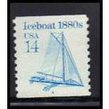 2134 14c Iceboat Fine MNH Dry Gum CNS 4 PA5938