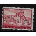 GREECE 1961 TOURISM - LANDSCAPES 2d.50 RED KNOS...
