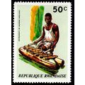 Rwanda 1973 Musical Instruments 50c Used Stamp