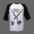 Hardcore Anarcho Punk ROCK Metal 3/4 Sleeve Bas...