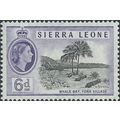 Sierra Leone 1956 6d Black & Violet Mounted Min...