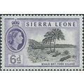 Sierra Leone 1956 6d Black & Violet Unmounted M...