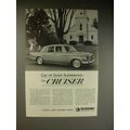 1963 Studebaker Cruiser Car Ad - Quiet Substance