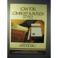 1980 Lambert & Butler Special Mild Cigarette Ad