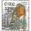 EIRE, BIRDS, Robin, white 1997, 32, #5