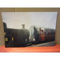 unknown preserved steam engine photograph.. rai...