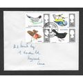 GREAT BRITAIN 1966 8th AUG BRITISH BIRDS 4 VALS...