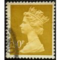 Stamp Great Britain 1990 50p Queen Elizabeth II...