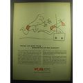 1958 WJR Radio Ad - Things are quite lively around here in the summer